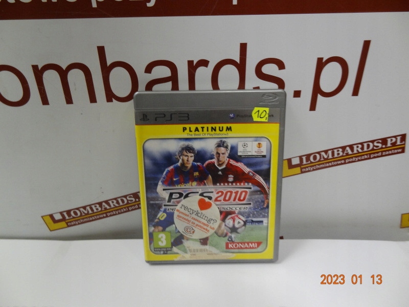 gra ps3 PES 2010