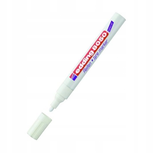 Marker do opon Edding biały 2-4mm okrągły