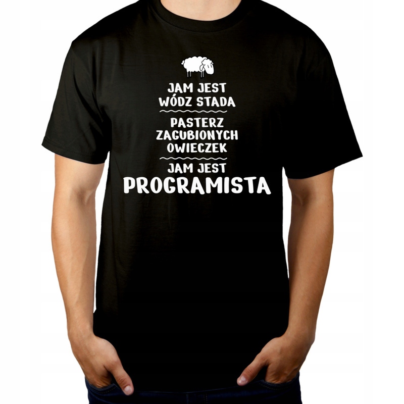 

Jam Jest programista wódz stada Koszulka