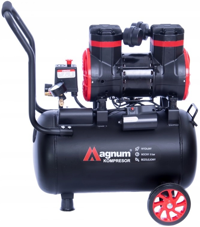 KOMPRESOR STOMATOLOGICZNY MAGNUM 2200W 35L 78dB Marka Magnum