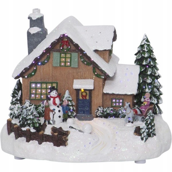 

Szwedzka dekoracja świąteczna Winterville z Led