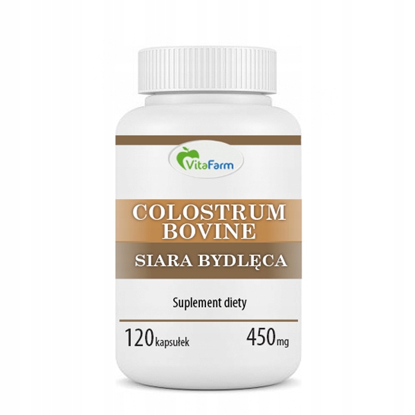 Hovädzia siara Colostrum bovine BEZ ANTIBIOTIKA 450 mg 120 ks