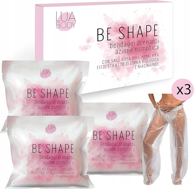 Lua Body Zestaw 3 bandaży drenujących na nogi