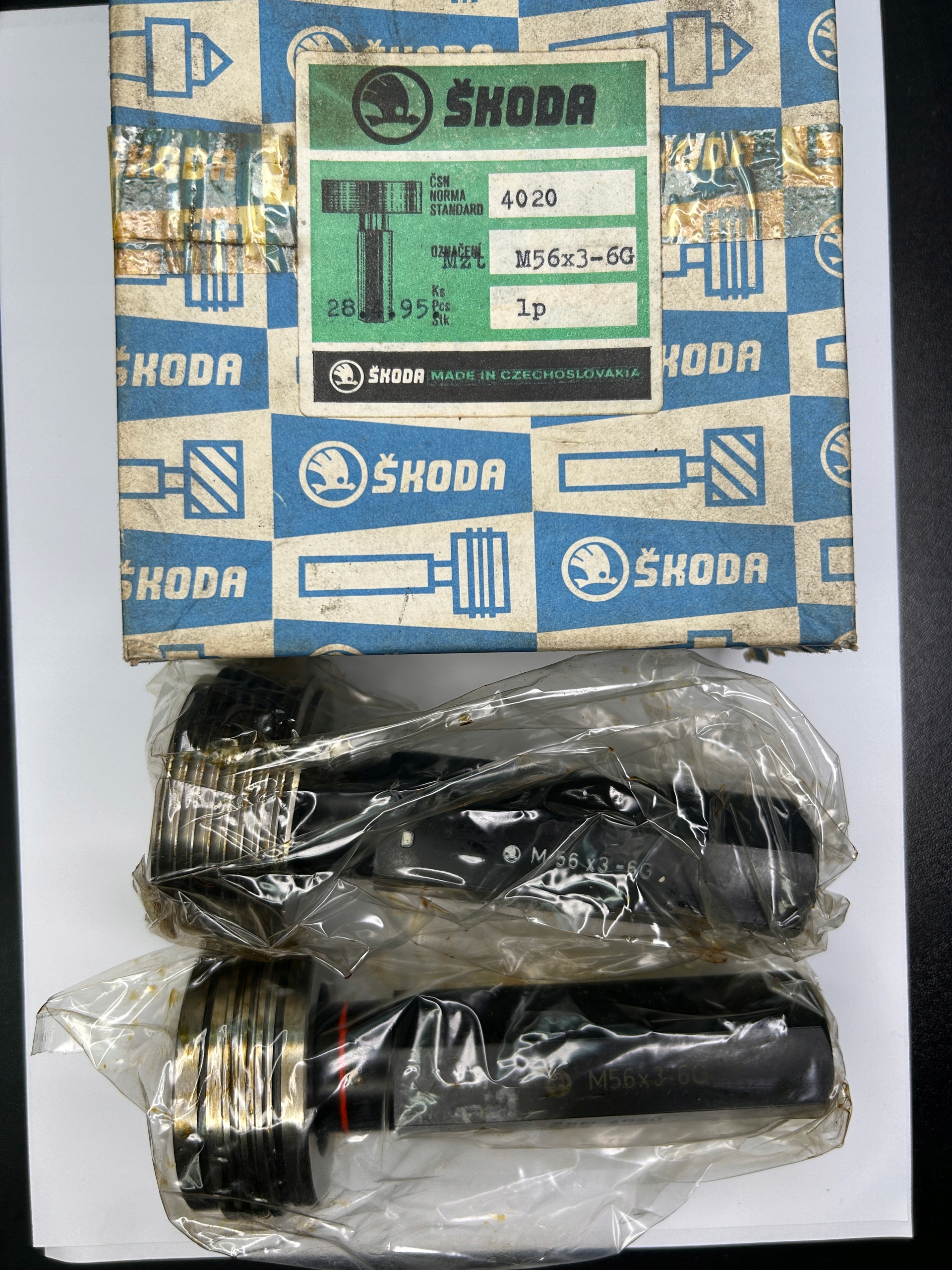 Sprawdzian Trzpieniowy do gwintów MSBg m56x3 6g