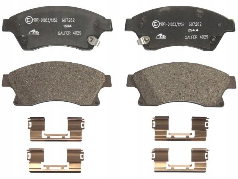 OPEL Astra J 1.4, 1.6 колодки тормозное спереди для RPO J67 к диск 276mm