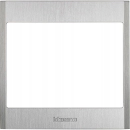 Linea 5000 rámeček hliníkového interkomového modulu Bticino 345201
