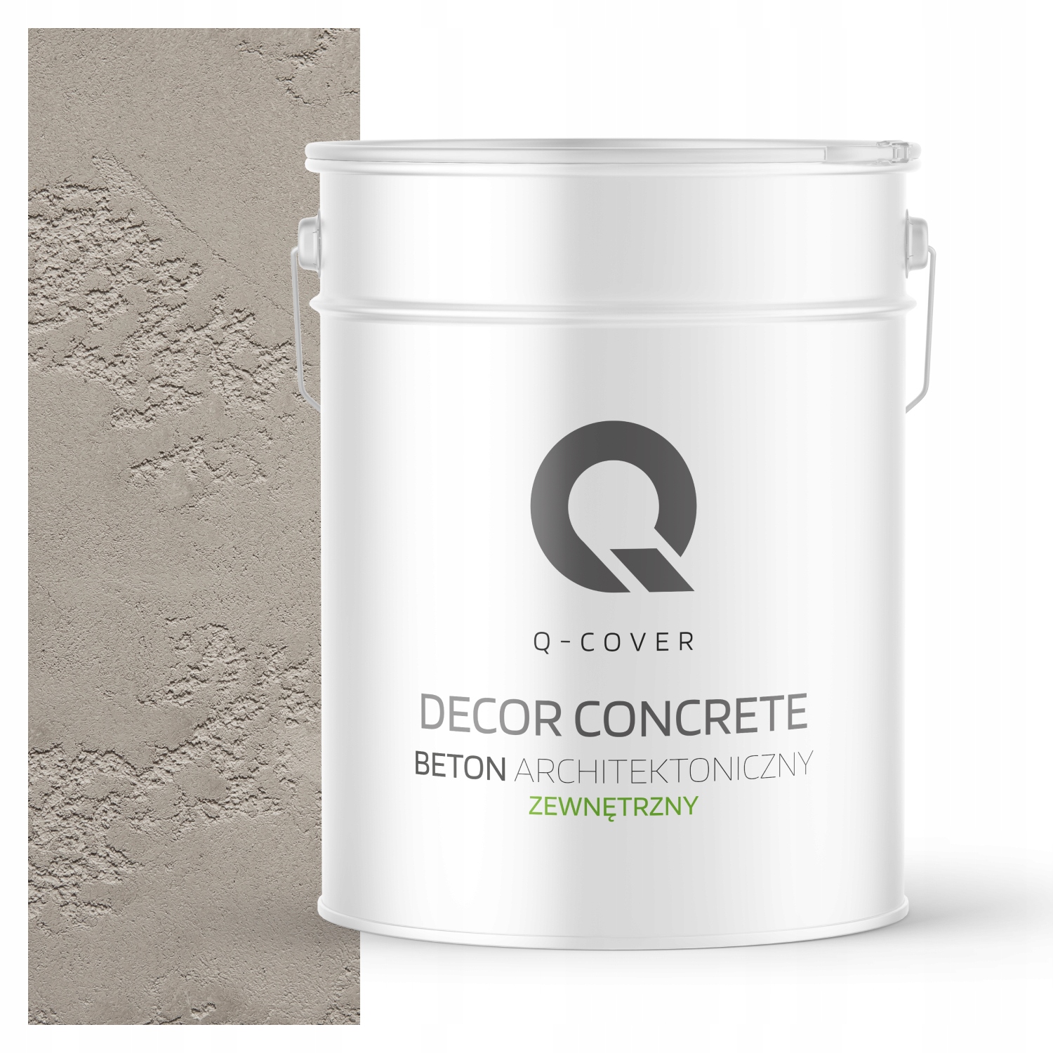 Vnější Architektonický Beton 10m2 15kg Ozdobný Efekt Šedý Světlý F264