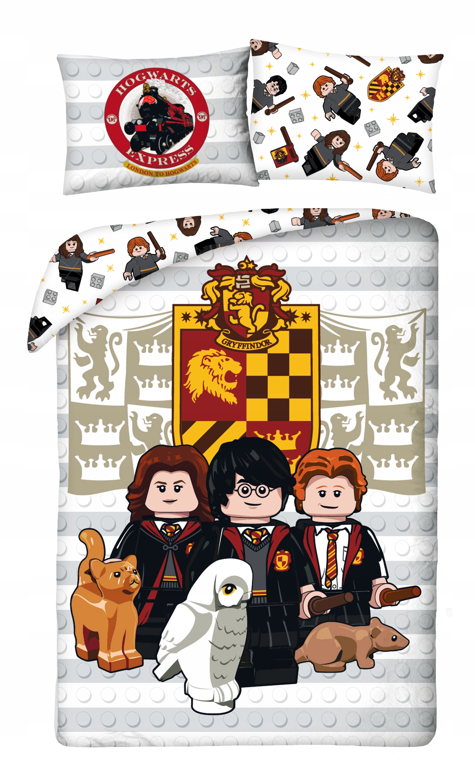 

140x200 Pościel Klocki Lego Ninjago Harry Potter