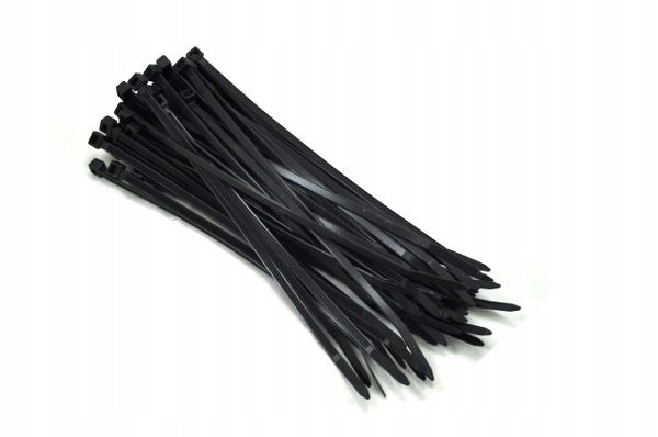 OPASKI ZACISKOWE KABLOWE TRYTKI ZIPERKI TRYTYTKI 2,5x100 CZARNE 100 SZTUK Marka bez marki