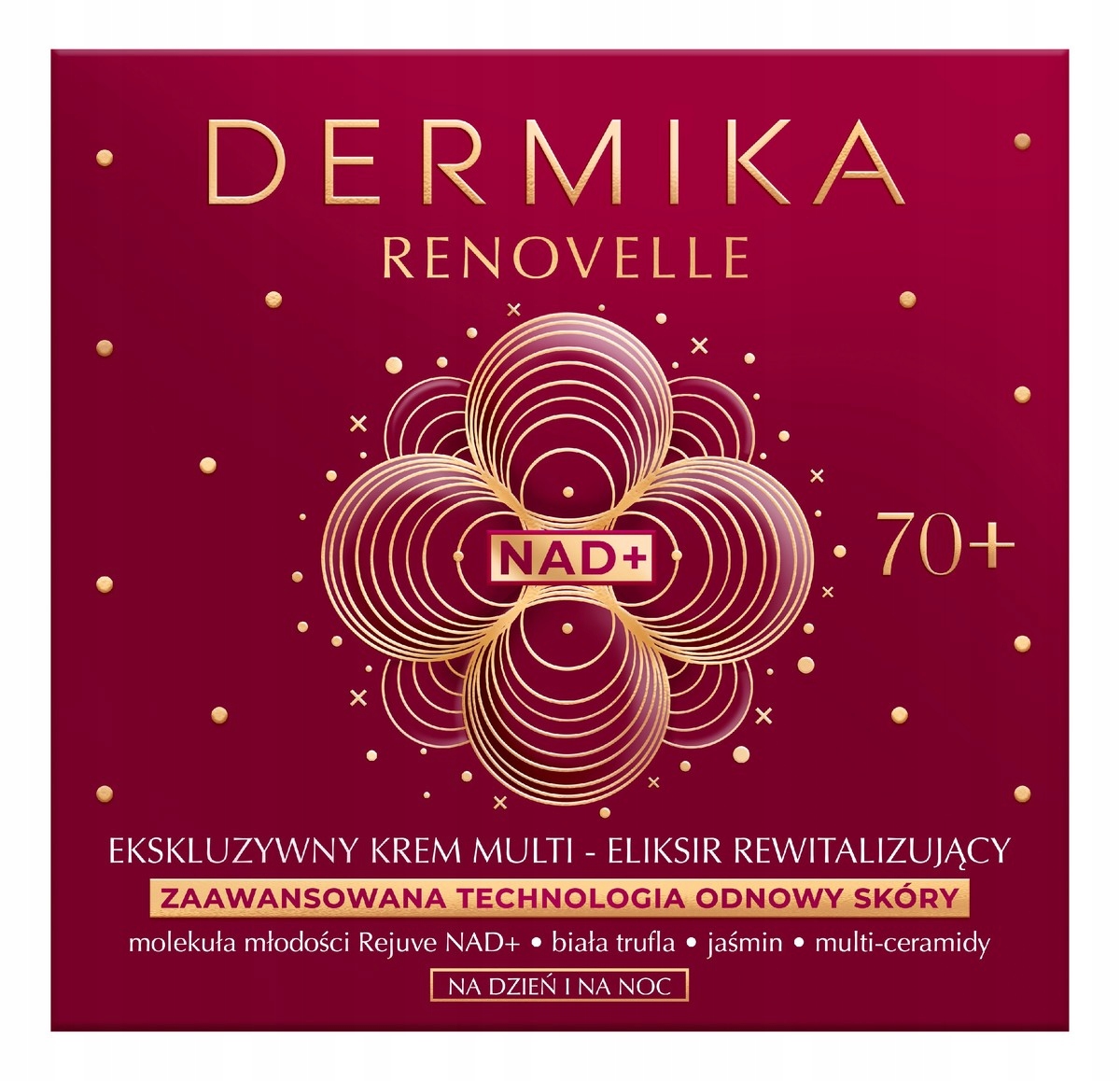 Dermika Renovelle den a noc 50 ml exkluzivní multi-elixírový krém 70+