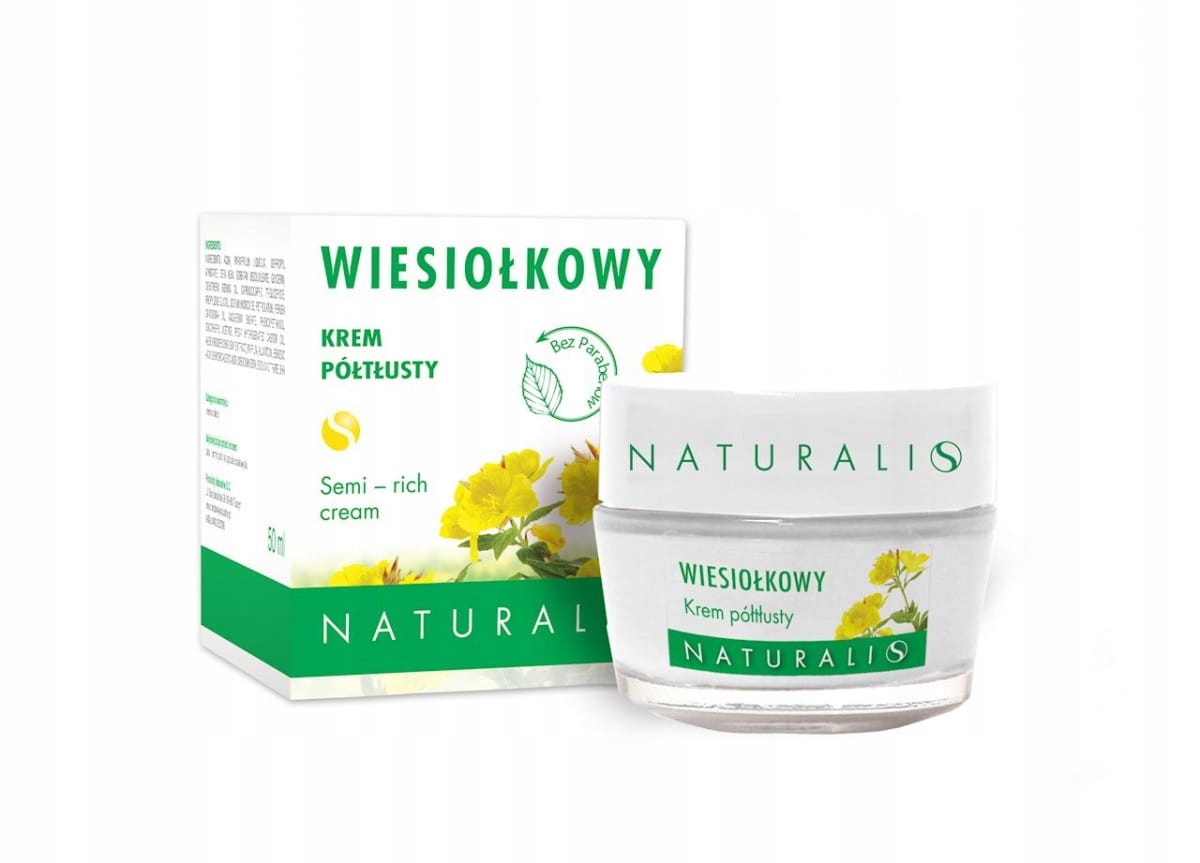 Pupalkový polotučný krém 50 ml Naturalis
