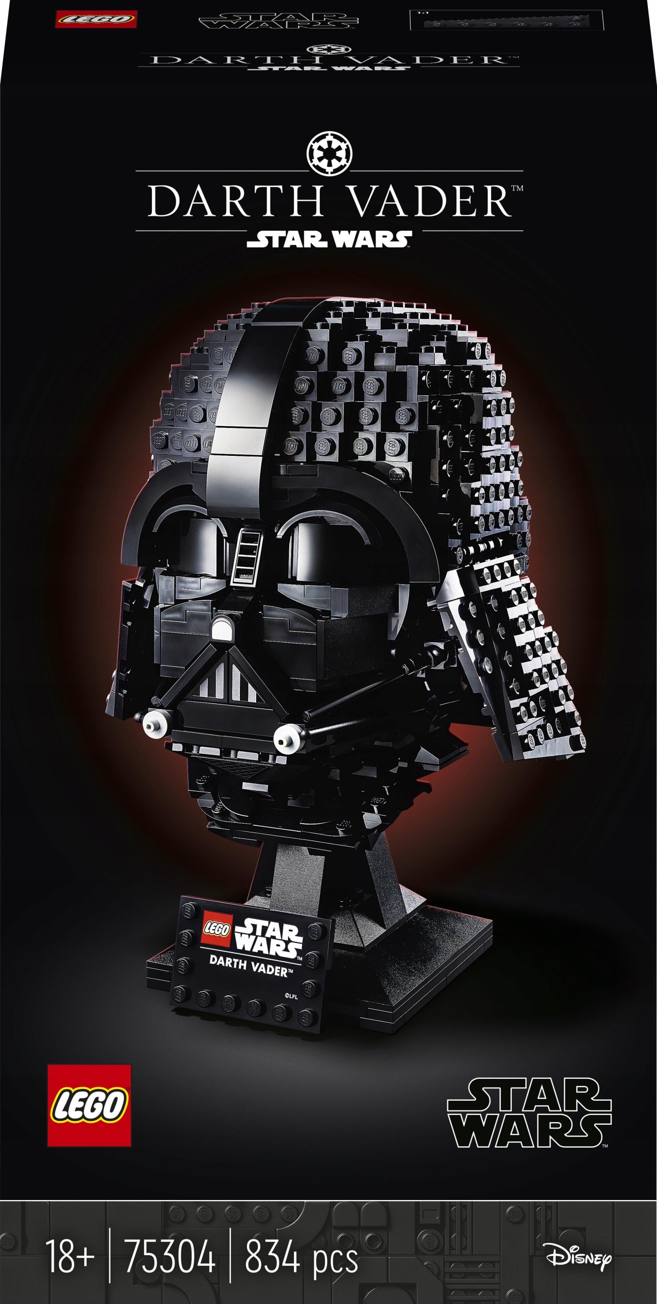 

Lego Star Wars Hełm Dartha Vadera (75304)