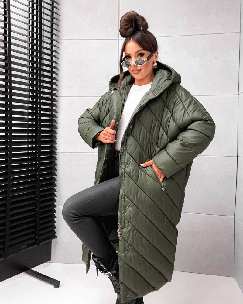 Zimní Bunda Netopýr 6026 Khaki L (40)