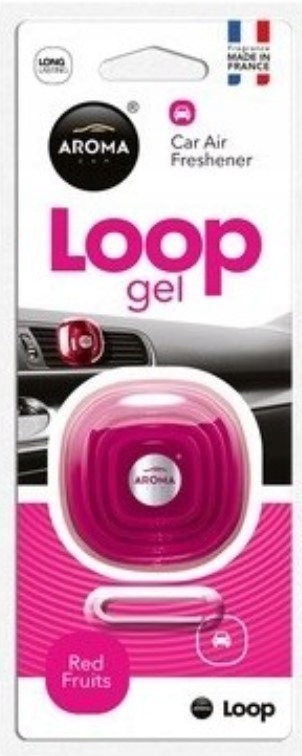 

Aroma Car Loop Gel zapach samochodowy Red Fruits