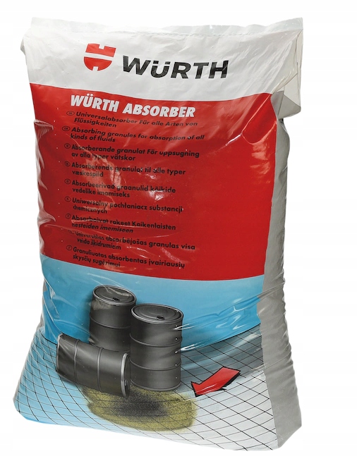 Wurth Sorbent Granulki Micro Absorber płynów 17KG