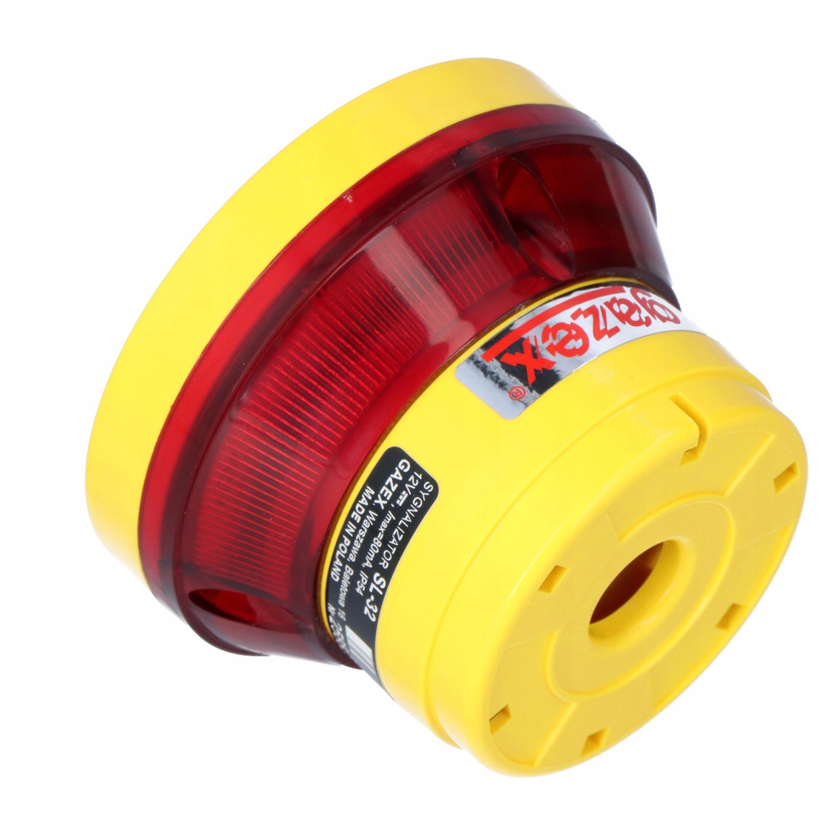 SL-32 sygnalizator optyczno-akustyczny, wyciszenie 105-70dB/1m, IP54, z dua