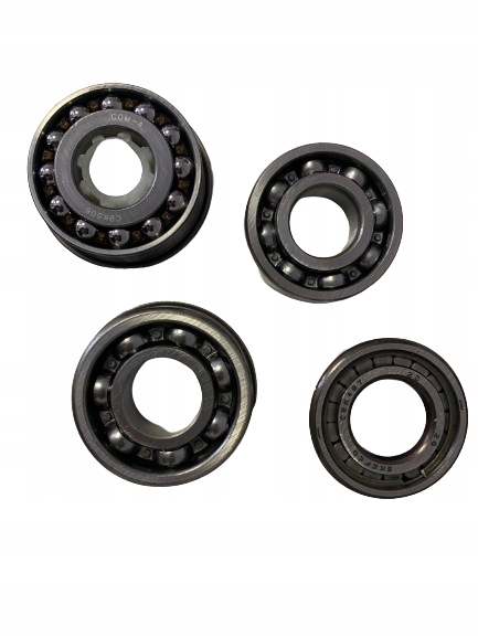 Łożyska skrzyni biegów Fiat 126 komplet 4 szt