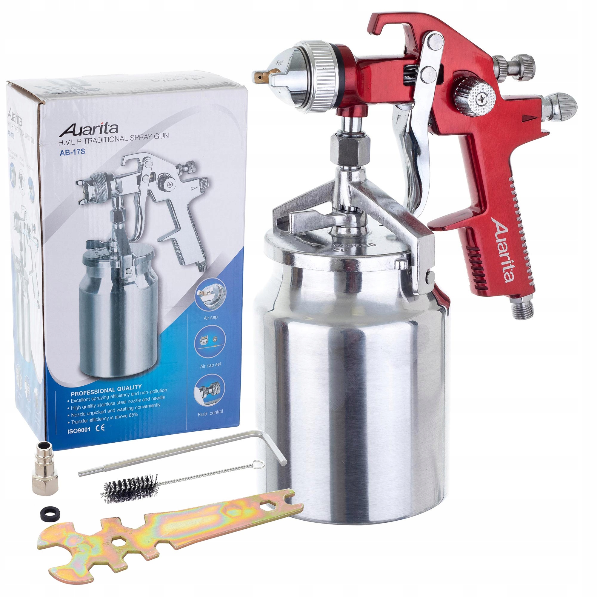 Lakovací Pistole 1,4 MM, Spodní Nádrž 1000 ML Pro Malování Malířským Nátěrem