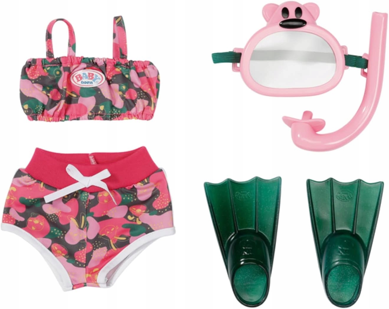 Baby Born 832806 Zestaw pływacki dla lalki deluxe