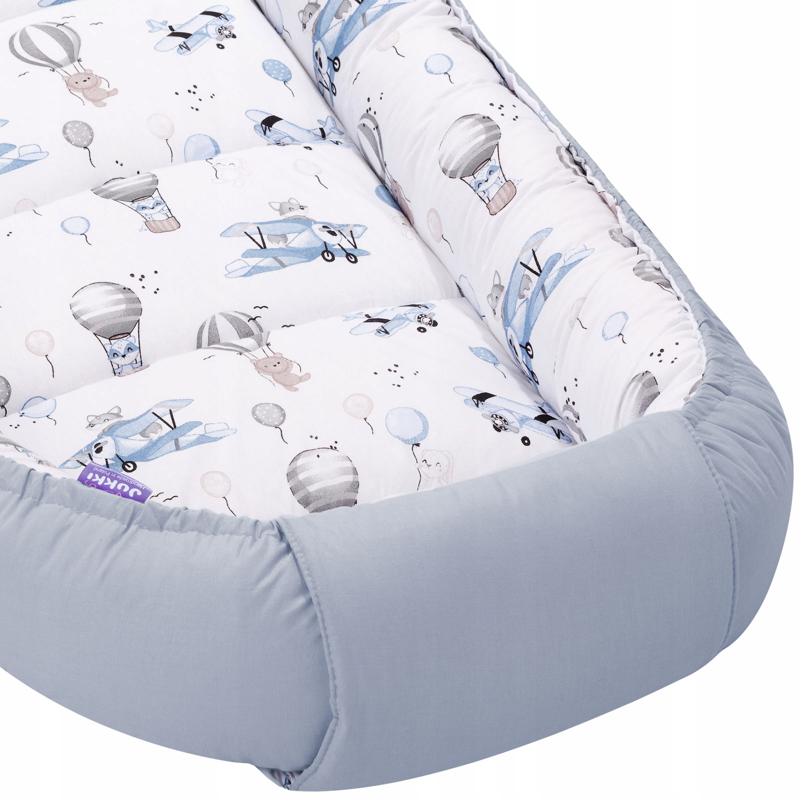 JUKKI DUŻY KOKON XXL NIEMOWLĘCY OTULACZ 65x120CM EAN (GTIN) 5904506810543