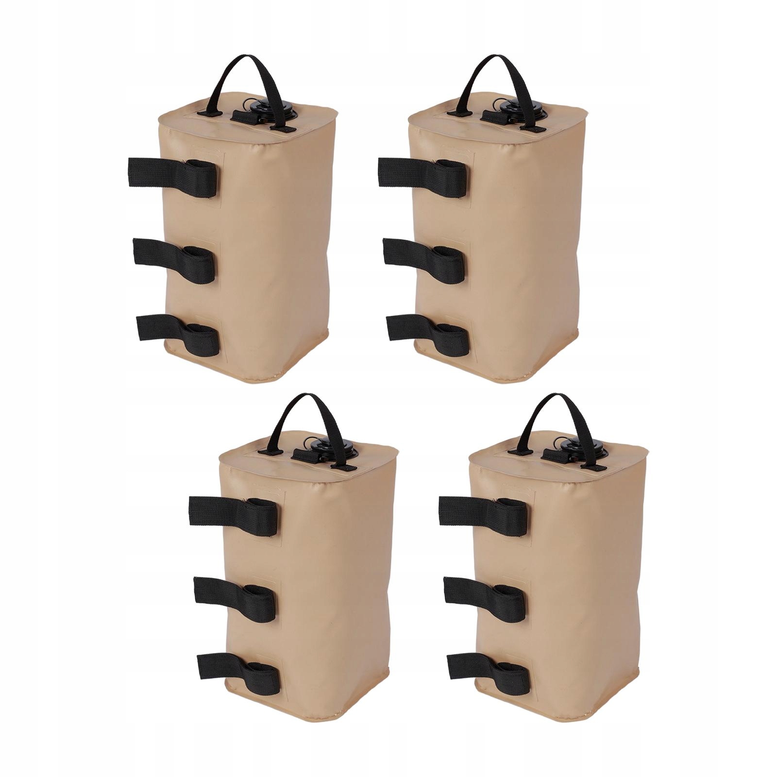 4x torby na wodę z baldachimem, torby na piasek z namiotem kempingowym