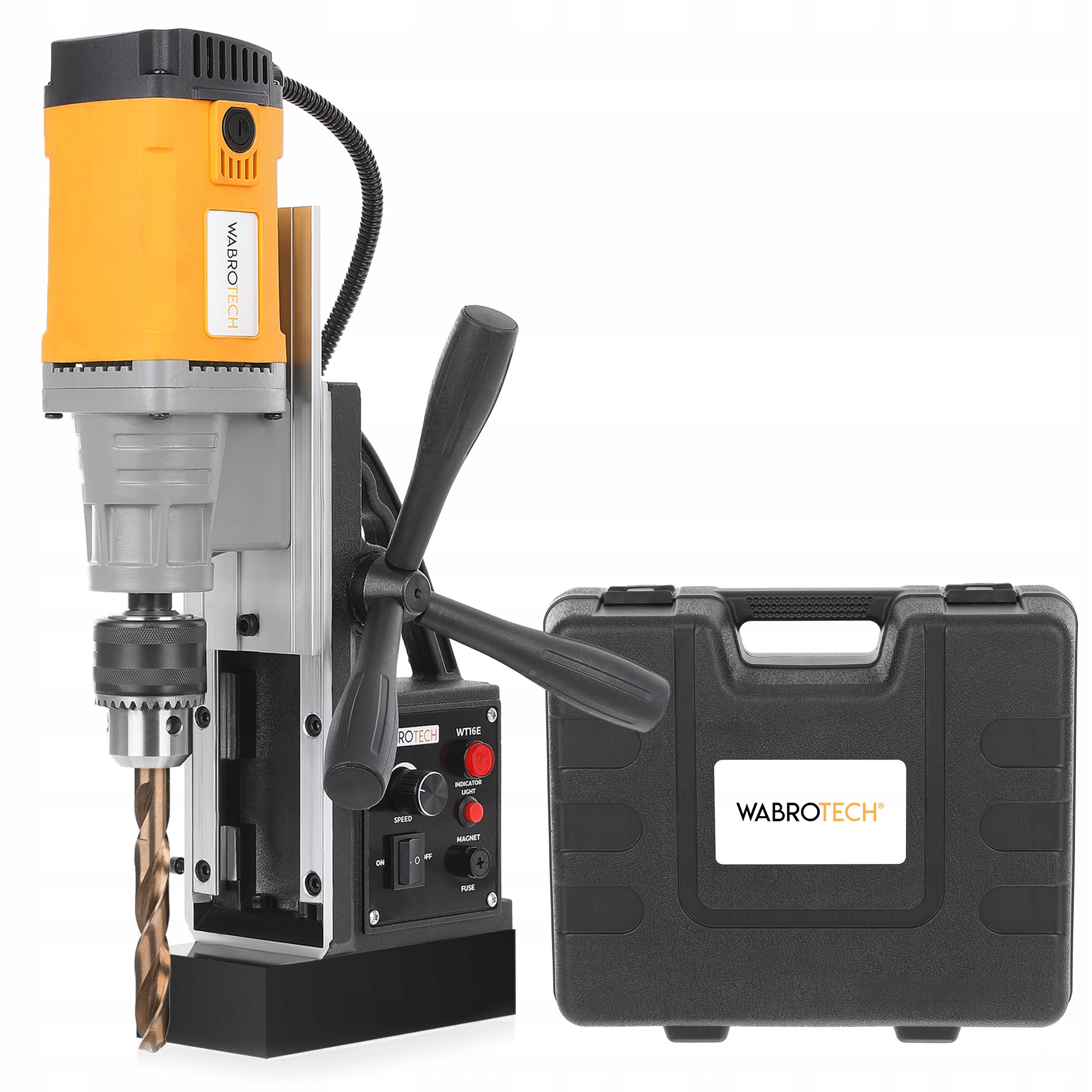 Wiertarka Magnetyczna WT16E Magnesówka 680obr/min Wabrotech 1380W