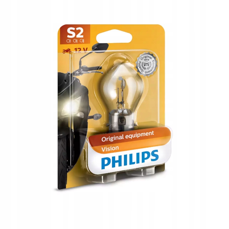 

Philips Żarówka S2 Vision Moto +30%
