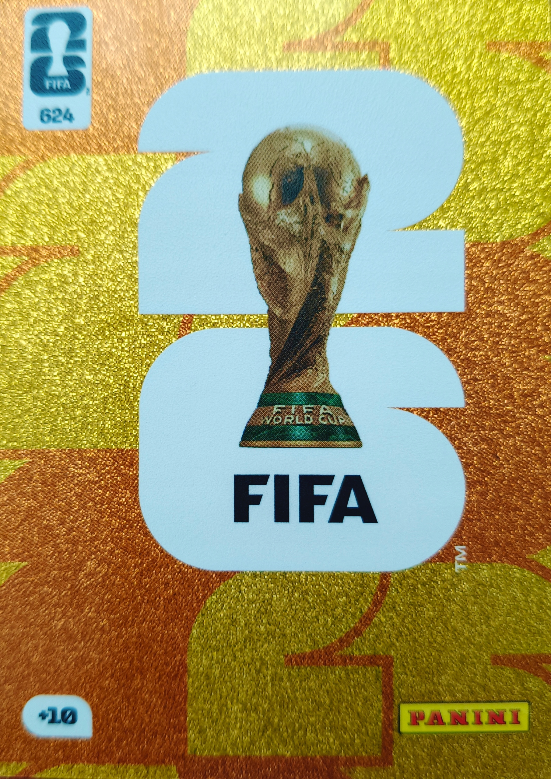 Fifa World Cup 2026 karta piłkarska Ultra Rare 624 Official Emblem Puchar