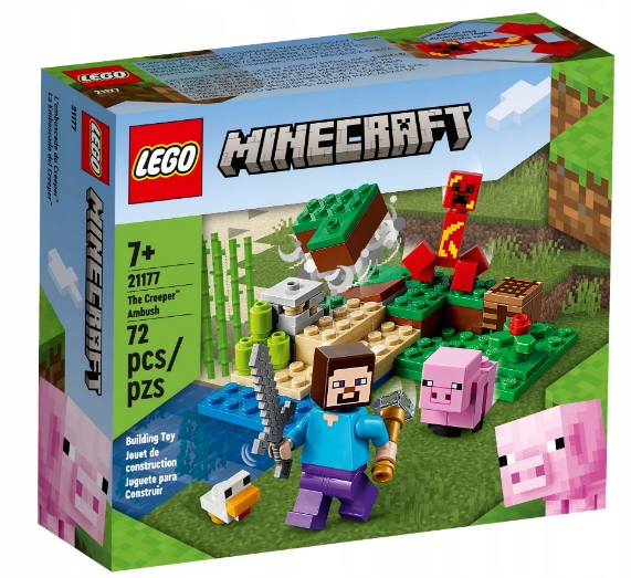 

Lego Minecraft 21177 Zasadzka Creepera
