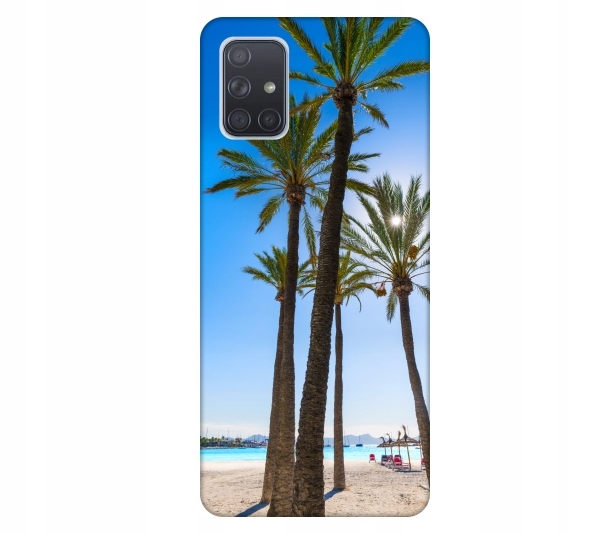 

Etui wzory do Samsung Galaxy A71 Palmy plaza wakac