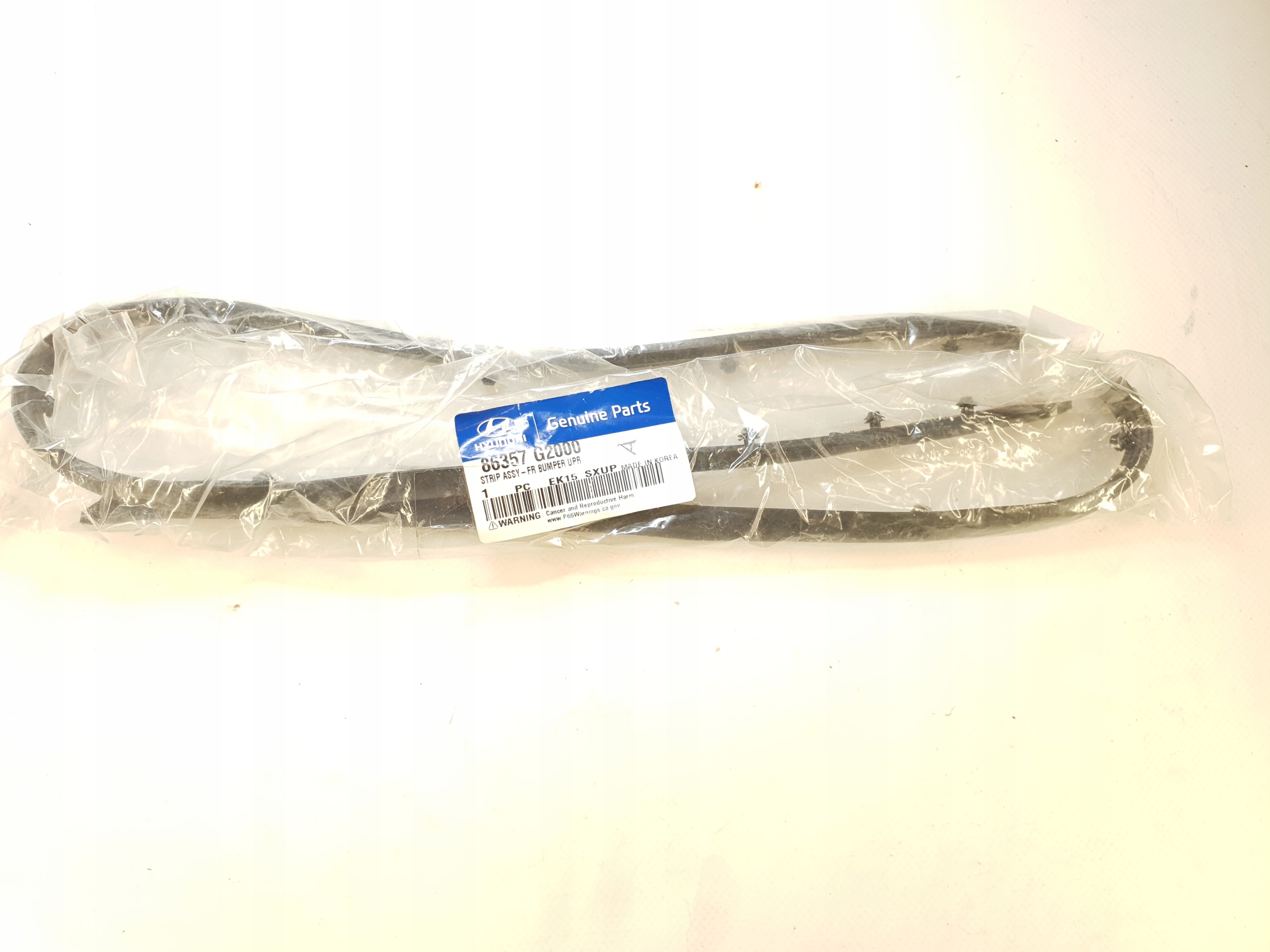 IONIQ USZCZELKA ZDERZAKA PRZÓD ORYG-PŃ