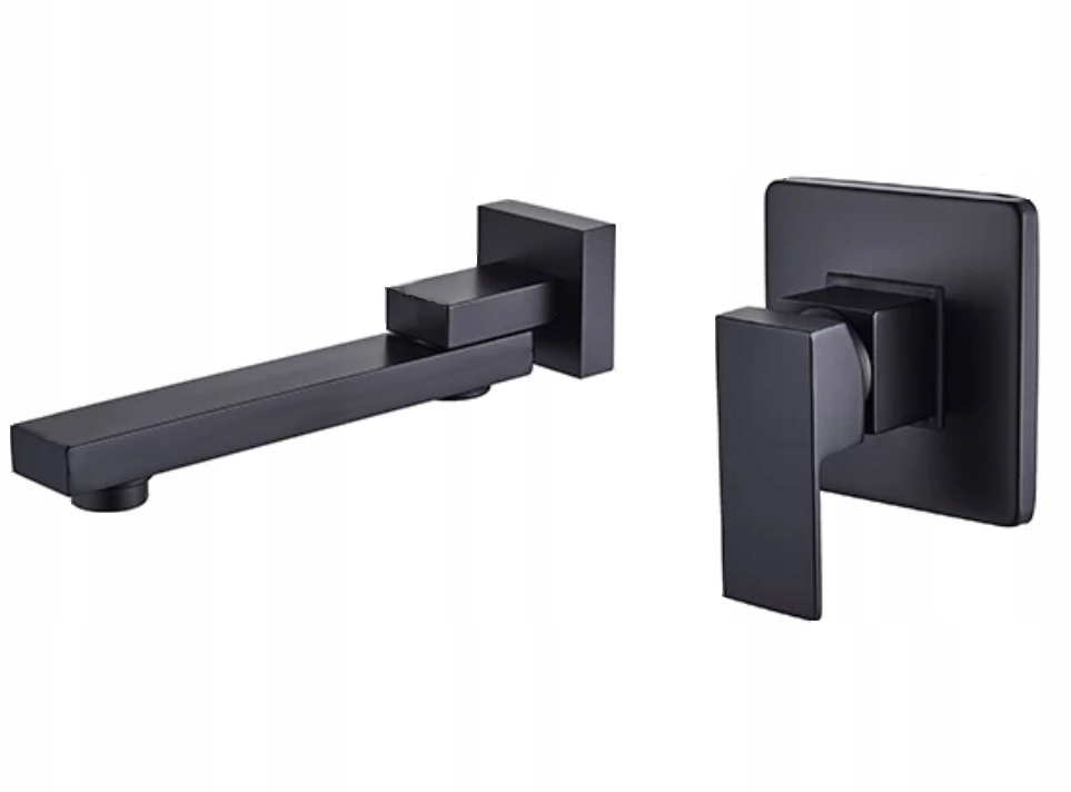 

Kran Bateria Umywalkowa Efekt Design Czarny Mat v3