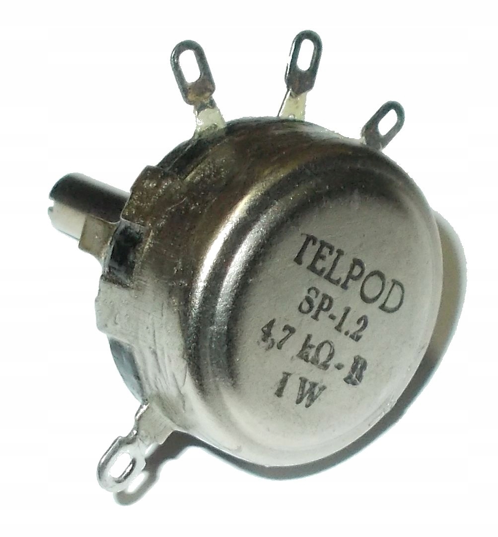 

Potencjometr Telpod SP-1.2 _ 4,7k B 1W oś 25mm