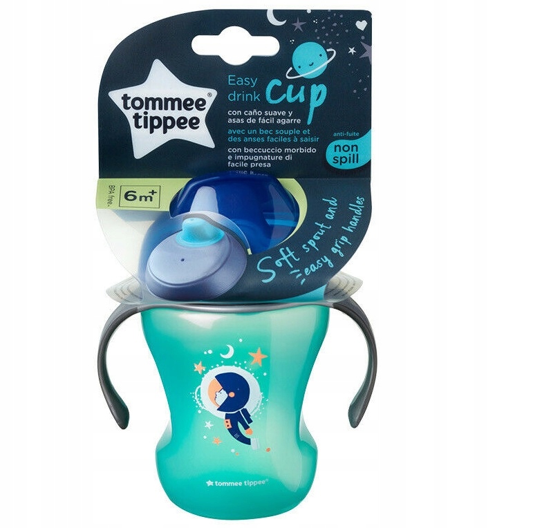 

Kubek Niekapek z uchwytami 6m+Tommee Tippee