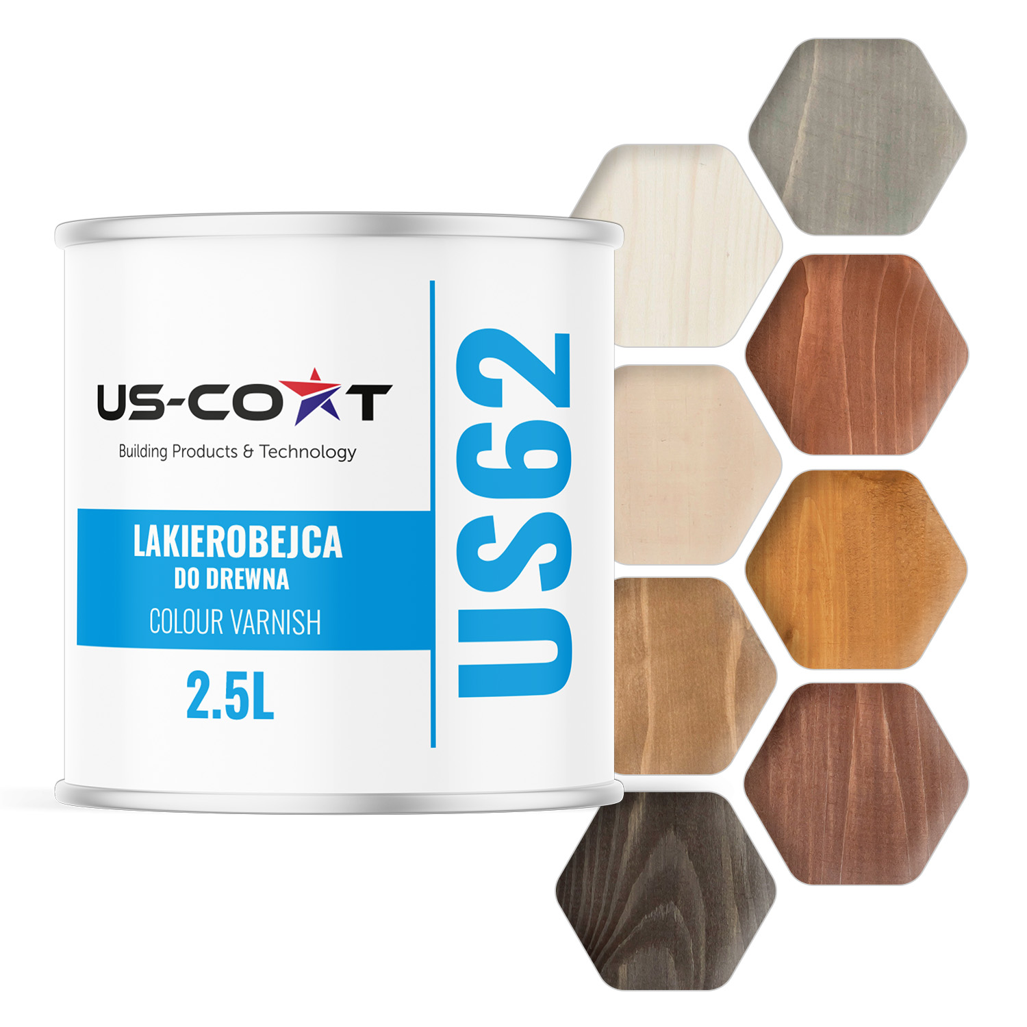 Lakyrobencja Na Dřevo 3V1 Extra Lazura 2,5L Ochranná Polomatná S Uv Filtrem, Různé Barvy (20)