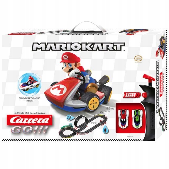 Carrera Go!!! Tor samochodowy Nintendo Mario Kart P-Wing 62532