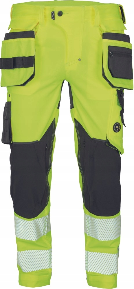 Pracovní kalhoty Cerva Neurum Nordics Hv výstražné strechtové velikost 56