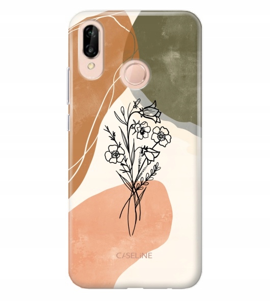 

Etui do Huawei P20 Lite case silikon wzory + Szkło