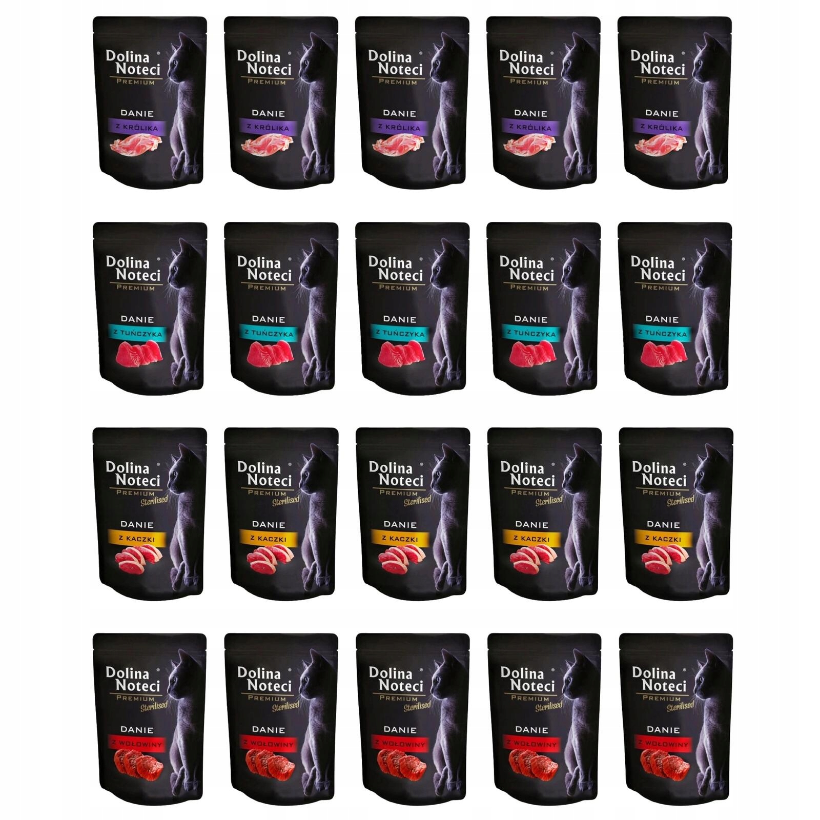 DOLINA NOTECI ZESTAW MIX SMAKÓW 20 X 85G