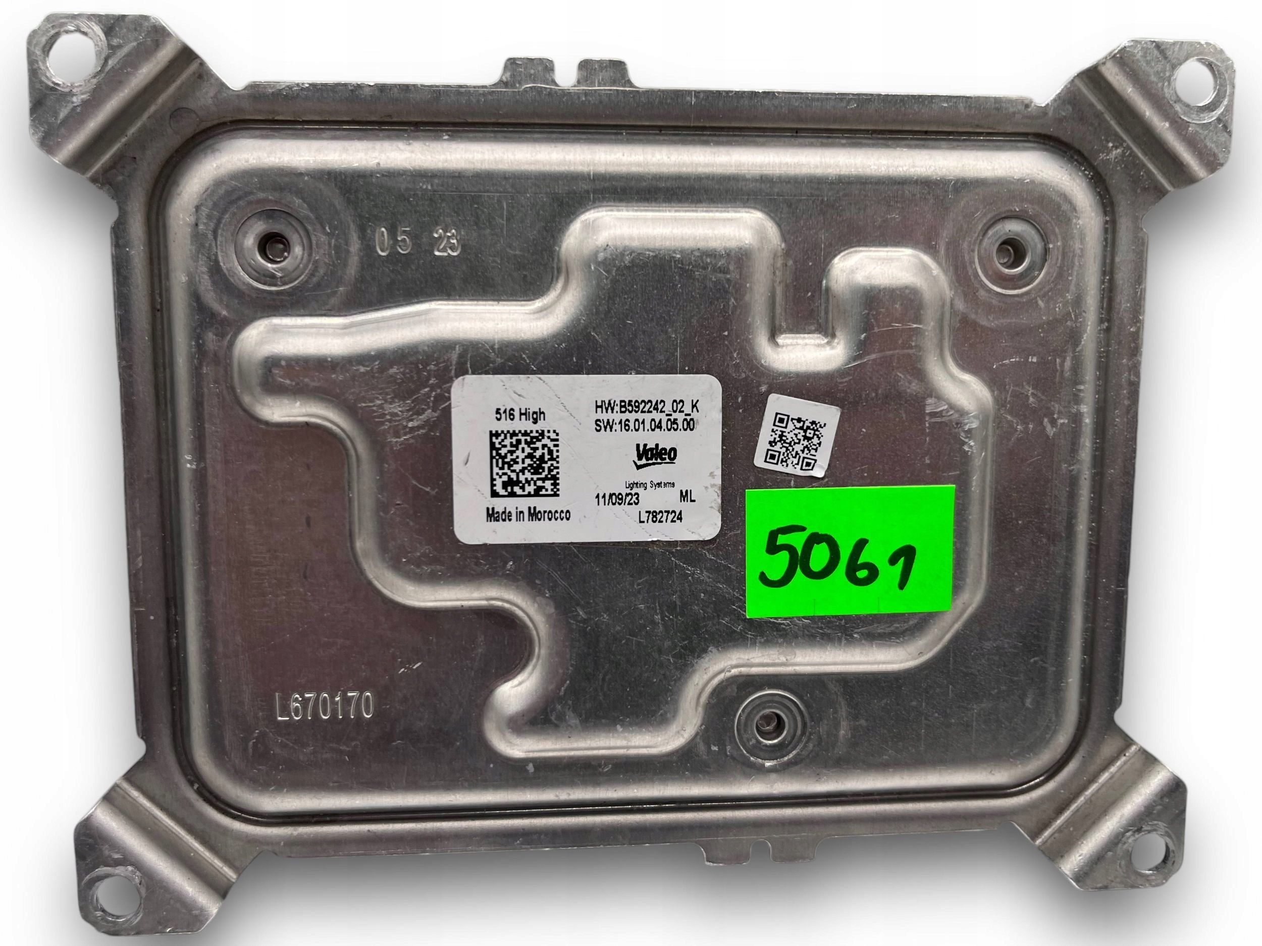 JEEP AVENGER module LED control unit L782724