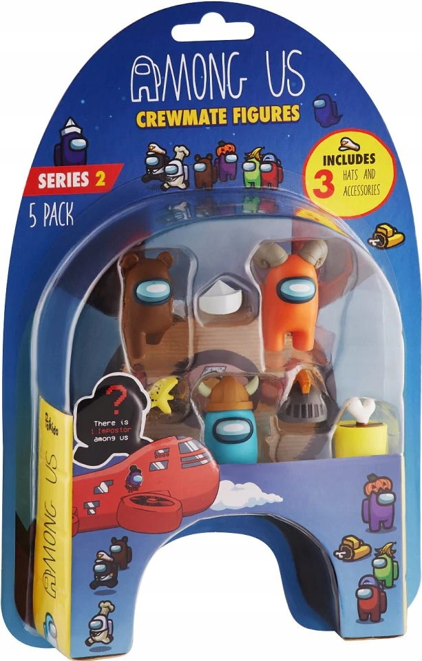 

Among Us 2 Zestaw Figurki Crewmate 5-Pak Blister