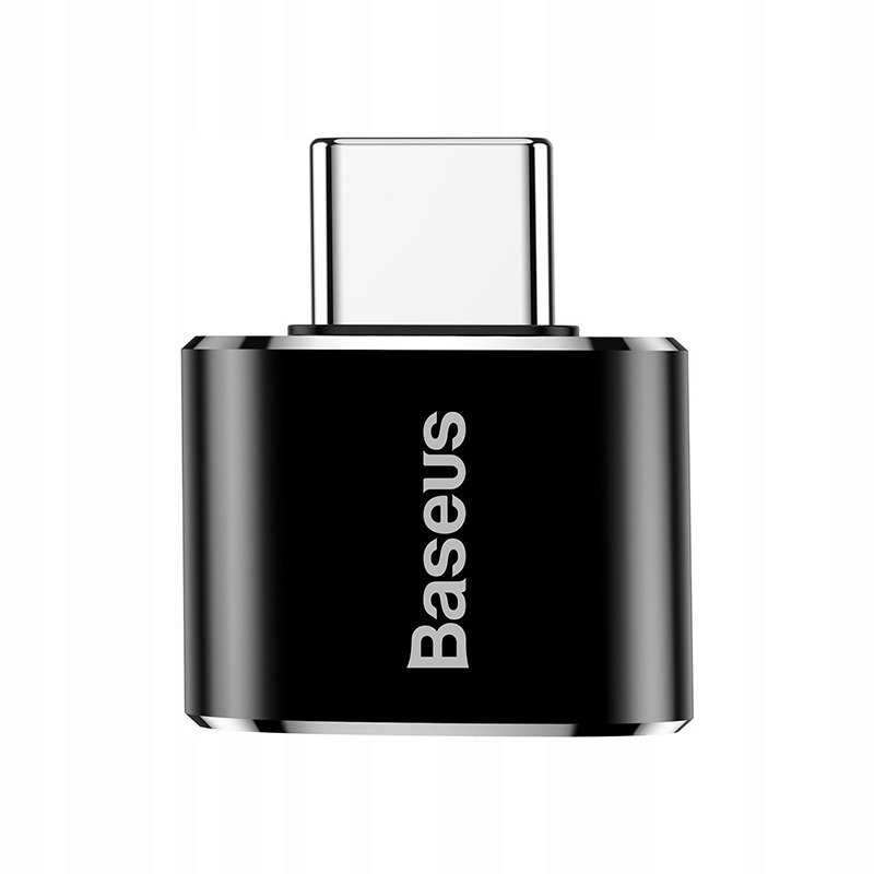 BASEUS UNIWERSALNY ADAPTER PRZEJŚCIÓWKA KONWERTER USB DO USB-C TYPU C 5V 3A Stan opakowania oryginalne