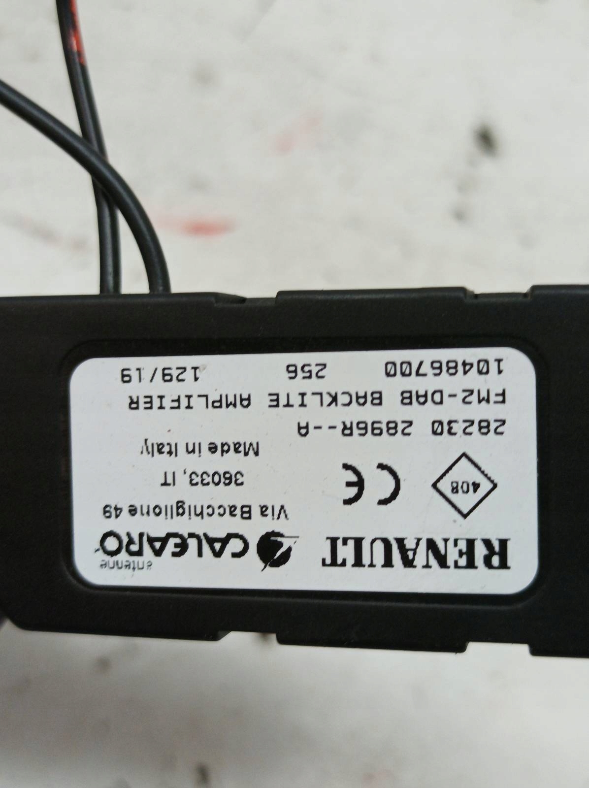 AMPLIFICATORE ANTENY 282302896R Renault Talisman e (2015-2019)