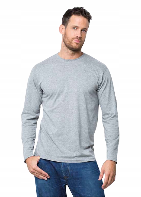 T-SHIRT MĘSKI JHK TSRA długi rękaw CH czekolada XL Kod producenta JHK TSRA 150 LS CH XL