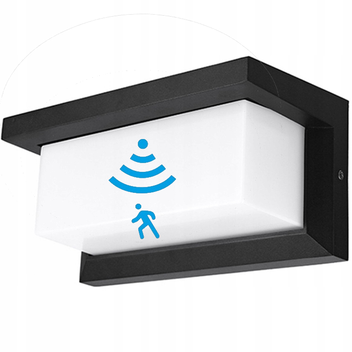 LAMPA ELEWACYJNA CZUJNIK RUCHU KINKIET OGRÓD E27 Kod producenta CZUJNIK RUCHU, E27, IP44