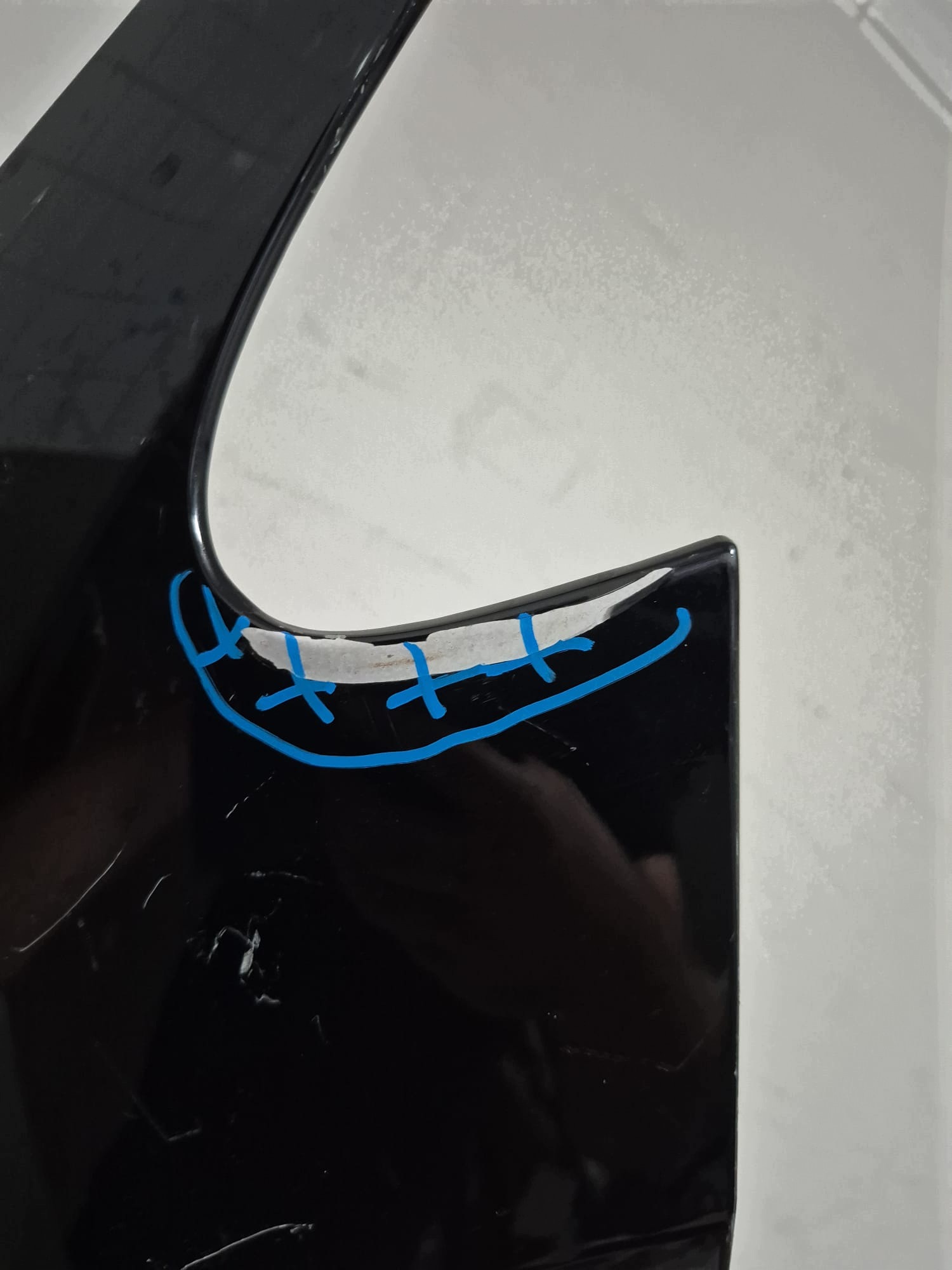 MERCEDES B KLASA W247 18- fender right front front A2478811000