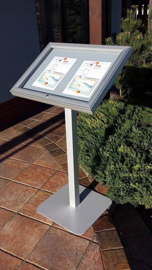GABLOTA ZEWNĘTRZNY STOJAK NA MENU BOARD A3 ALU EAN (GTIN) 5905741513060