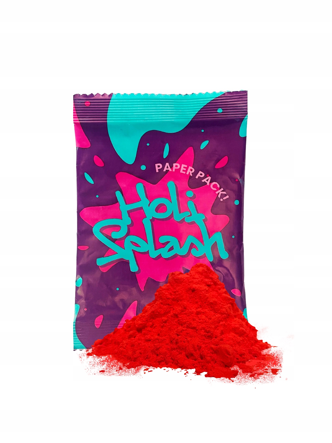 Kolorowe proszki Holi Splash Festiwal kolorów PAKIET 10 szt. proszek Holi Waga 60 g