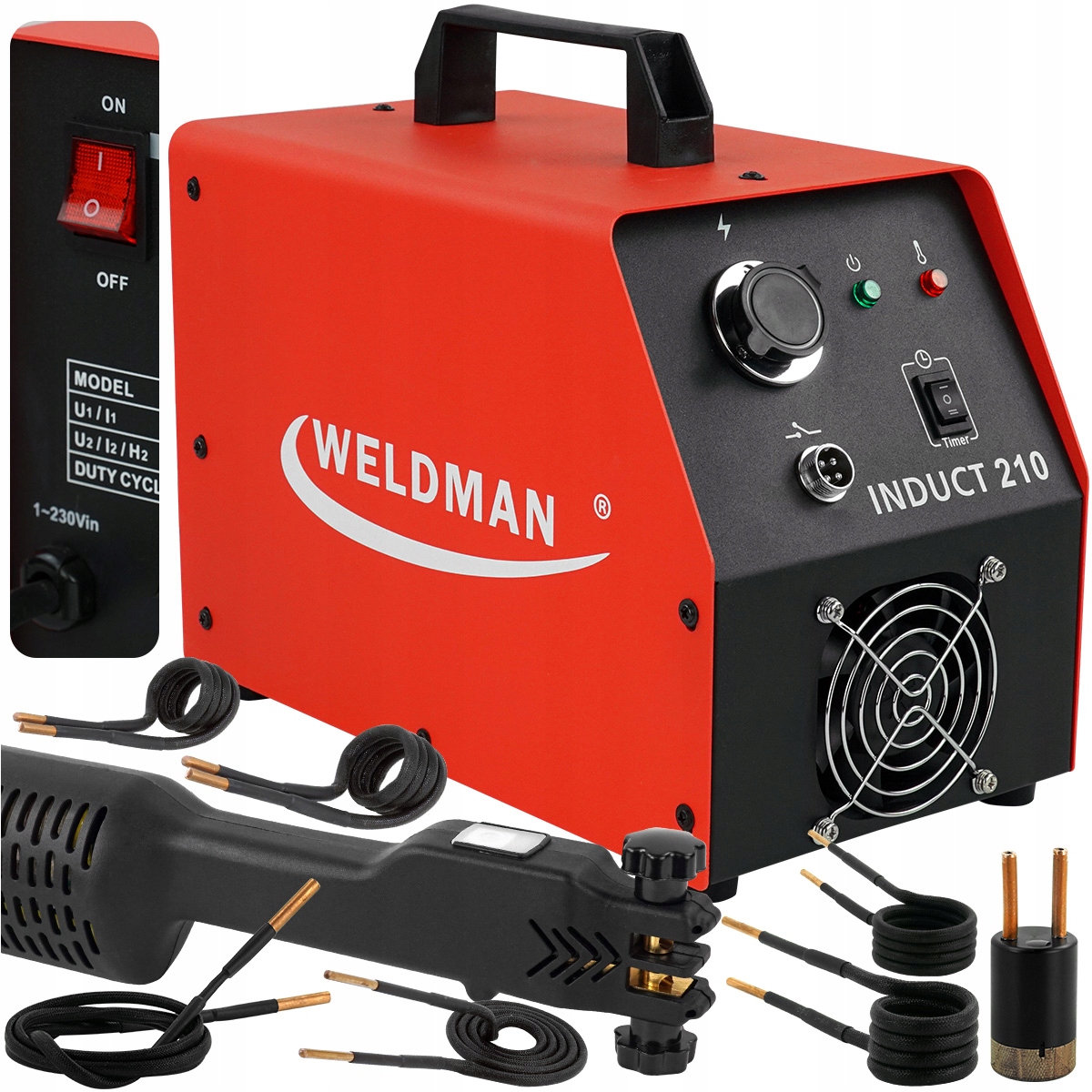 Podgrzewacz INDUKTOR 2kVA NAGRZEWNICA INDUKCYJNA