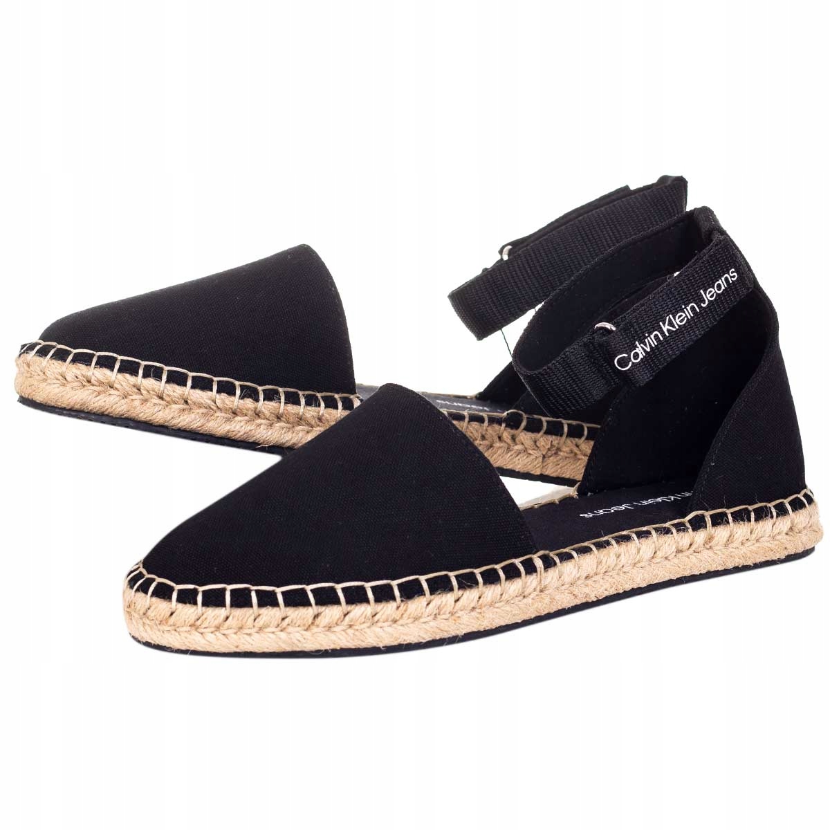 

Calvin Klein Buty Damskie Espadryle Ankle Black 38
